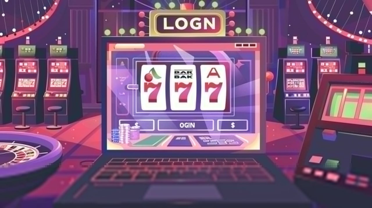 Antarmuka permainan Sic Bo Dadu langsung di lini toto dengan dealer dan layar pertaruhan